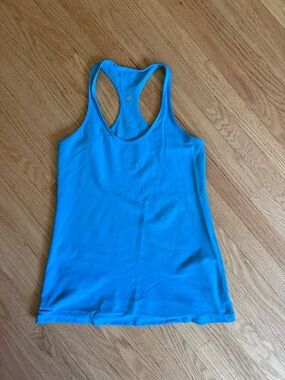 Blue Women's Racerback Tank Top